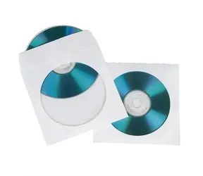 Hama ochranný obal pro CD & DVD 100ks bílá