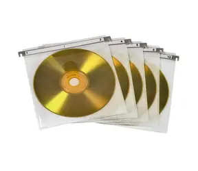 Hama CD & DVD obal double 50 ks bílá