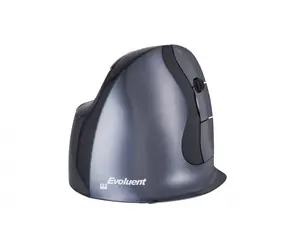 Evoluent Wireless VerticalMouse D šedo-černá (M) / Ergonomická myš / 2.4GHz / pouze pro praváky