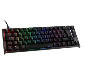 Ducky ONE 2 SF Gaming Tastatur MX-Blue černá (US) / Herní klávesnice / podsvícená / mechanická / drátová (USB) 