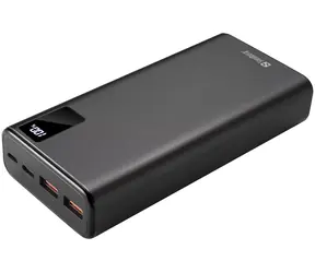 Sandberg Powerbank USB-C PD 20W 20000mAh černá / max.12V / max. 3A / 2x USB A / 1x USB-C