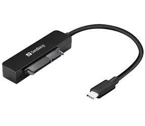 Sandberg USB-C konvertor na SATA USB 3.1 Gen.2 černá 