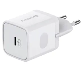 Sandberg USB-C AC Charger PD20W bílá / síťová nabíječka / 20W / 3A
