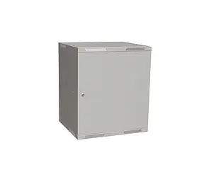 Solarix rozvaděč nástěnný skládaný SENSA LITE 12U 450mm / dveře plech / RAL 7035