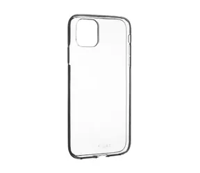 FIXED Slim TPU gelové pouzdro AntiUV pro Apple iPhone 11 čirá