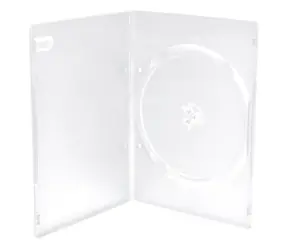 MediaRange DVD slimcase obal pro 1 disk průhledná (100ks) / 7 mm