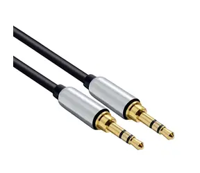 Solight JACK audio kabel 2m / JACK 3.5mm konektor - JACK 3.5mm konektor / stereo 