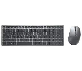 DELL KM7120W HU šedá / Set bezdrátové klávesnice a myši / HU / 2.4GHz / Bluetooth / USB