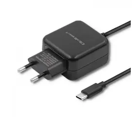 Qoltec 50197 Nabíječka černá / 12W / 5V / 2.4A  / USB typu C