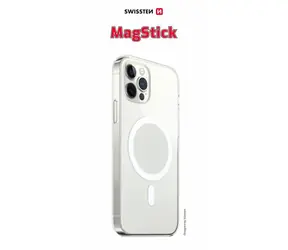 SWISSTEN CLEAR JELLY MagStick pouzdro pro Apple iPhone 7 & 8 & SE 2020 & 2022 transparentní