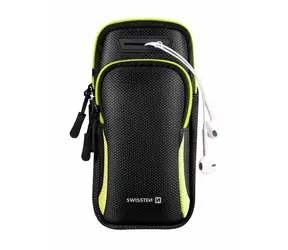 SWISSTEN ARMBAG CASE pouzdro pro 6.7" černá / Obvod paže: 26 - 44cm