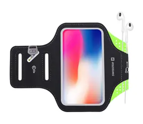 SWISSTEN ARMBAG CASE pouzdro pro 6" černá / Obvod paže: až 38cm