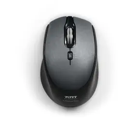 PORT CONNECT SILENT 900713 černá / bezdrátová myš / USB-A 2.4GHz dongle / 1600 DPI