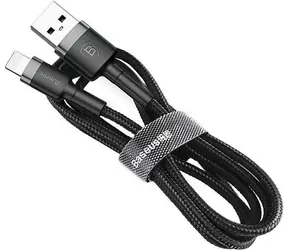 Baseus kabel USB-A na Lightning černá 1 m 