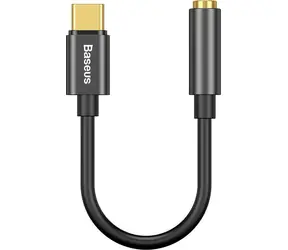 Baseus redukce USB-C na 3.5 mm Audio Jack L54 (F) černá / 9 cm
