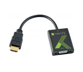 Techly IDATA-HDMI-VGA2 Redukce VGA F - HDMI M 