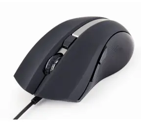 Gembird MUS-GU-02 černá / G-laser myš / drátová / 2400 dpi / 6tlačítek / USB