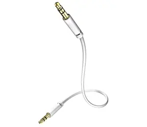 In-akustik Star Audio kabel bílá 0.5 m / 3.5mm jack - 3.5mm Jack