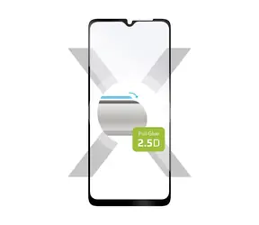 FIXED Full-Cover Ochranné tvrzené sklo pro Samsung Galaxy A13 & A13 5G černá / lepení přes celý displej 