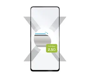 FIXED Full-Cover Ochranné tvrzené sklo pro Samsung Galaxy A53 5G černá / lepení přes celý displej 