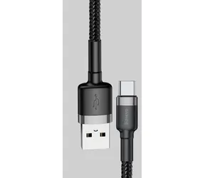 Baseus CAMKLF-CG1 kabel USB-A na microUSB černá / 2 m