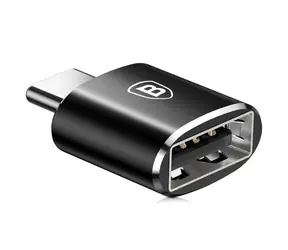 Baseus CATOTG-01 Adaptér USB-A (F) na USB-C (M) černá