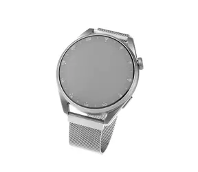 FIXED Mesh Strap Síťovaný nerezový řemínek s šířkou 22mm pro smartwatch stříbrná
