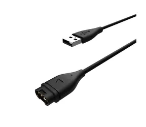 FIXED Nabíjecí USB kabel pro smartwatch Garmin černá