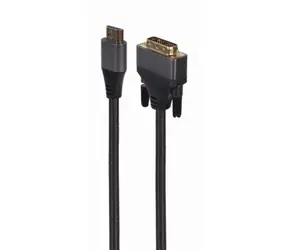 Gembird CC-HDMI-DVI-4K-6 kabel HDMI na DVI 1.8m / 1x HDMI (M) / 1x DVI 18+1 (M)
