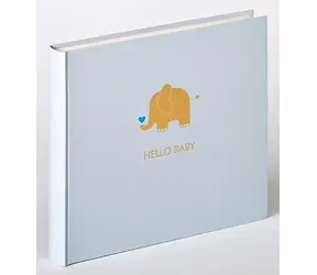 Walther Baby Animal 25x28 modrá slon / album / 50 stránek