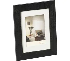 Walther Home 10x15 Dřevěný foto rám černá