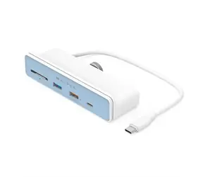 Hyper USB-C Univerzální 6v1 HUB pro iPad Pro a iPad Air / USB-C / HDMI / 2 x USB 3.0 / MicroSD / SD / podpora 4K 60 Hz