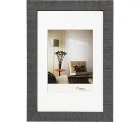 Walther Home 20x30 Dřevěný foto rám šedá 