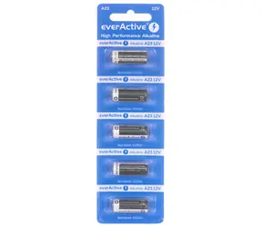 EverActive Alkalické baterie A23 12V 5ks