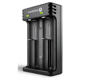 EverActive LC200 /  Nabíječka pro Li-ion články / 3.6/3.7 V / 2x 1A