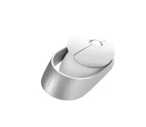Rapoo Ralemo Air 1 silent Multi-mode bílá / bezdrátová optická myš / 1600DPI / 3 tlačítka / 2.4Ghz / BT 3.0 a 4.0 /  