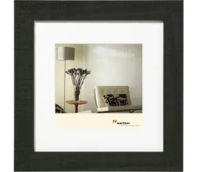 Walther Home 30x30 Dřevěný foto rám černá 