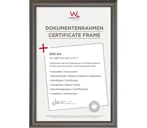 Walther Trendstyle 21x29.7 Plastový foto rám ocelová / DIN A4 