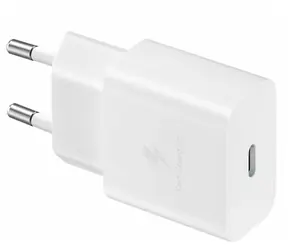 SAMSUNG EP-T1510NWEGEU bílá / USB-C nabíječka / rychlé nabíjení / 15 W / 2A