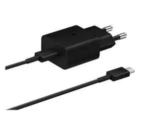 SAMSUNG EP-T1510XBEGEU černá / USB-C nabíječka / rychlé nabíjení / 15 W / 2A / 1m