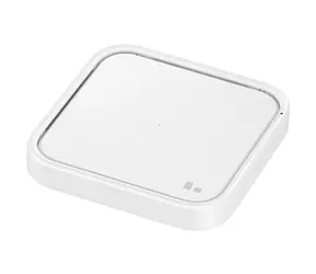 SAMSUNG bezdrátová nabíjecí podložka (bez kabelu) bílá / 15W / USB-C / rychlé nabíjení