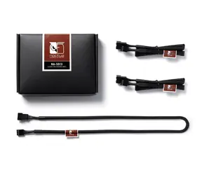 Noctua NA-SEC3 černá / 3x Prodlužovací kabel ventilátoru 600 mm / 1x 4-pin (F) / 1x 4-pin (M)