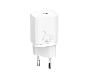 Baseus Super SI rychlonabíječka (25W) bílá / 25W /USB-C / 1m
