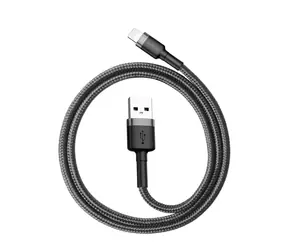 Baseus CALKLF-AG1 Cafule šedá-černá / kabel USB-A na Lightning / 0.5m