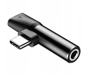 Baseus CATL41-01 redukce USB-C na Jack 3.5 mm černá