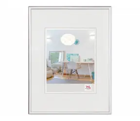 Walther New Lifestyle 18x24 Plastový foto rám stříbrná 