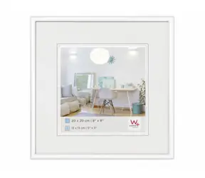Walther New Lifestyle 20x20 Plastový foto rám bílá 
