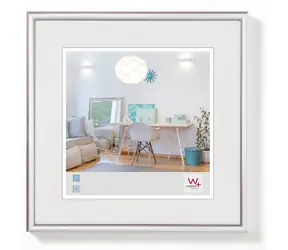Walther New Lifestyle 30x30 Plastový foto rám stříbrná 