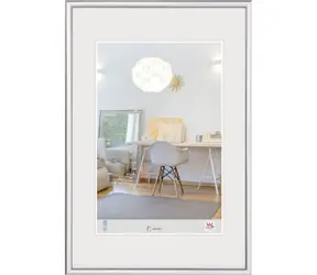Walther New Lifestyle 21x29.7 Plastový foto rám stříbrná / DIN A4 