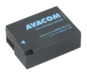 AVACOM Náhradní baterie Panasonic DMW-BLC12 / Li-Ion / 7.2V / 1000mAh / 7.2Wh